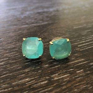 Kate Spade Turquoise Square Studs